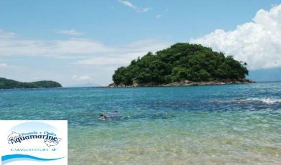 Aquamarine Pousada E Chales Карагуататуба Екстериор снимка